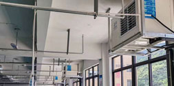 蒸發(fā)冷卻節(jié)能空調(diào)-臥式軸流機型-工廠空調(diào)